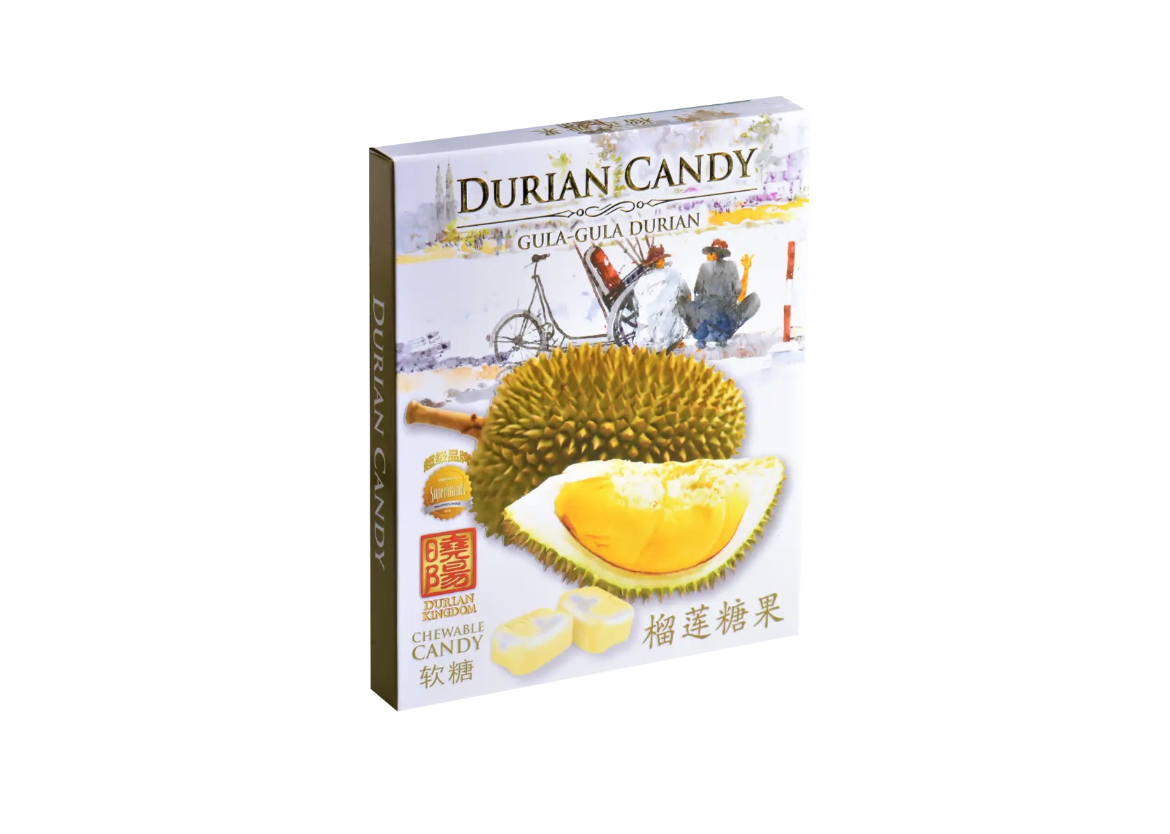 Durian Candy Soft (1 pack x 100g)